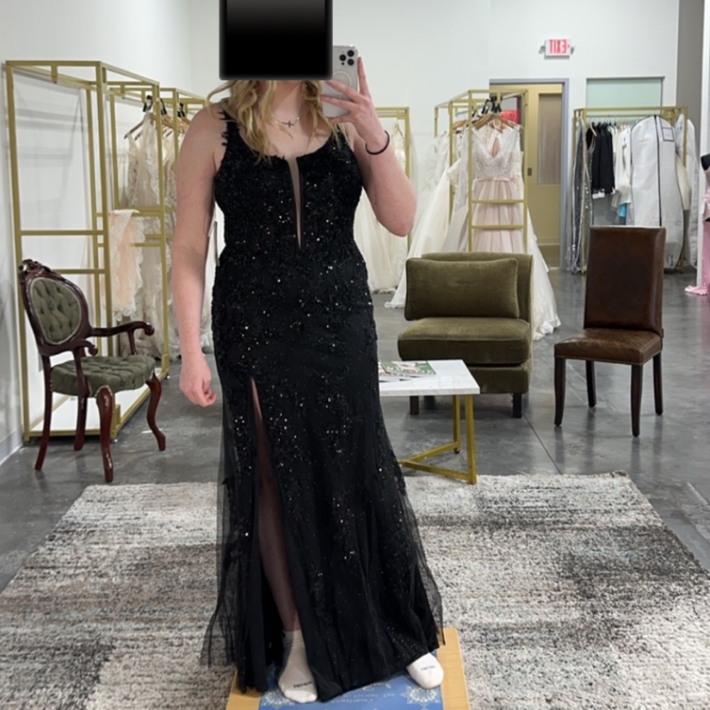 Black prom dress